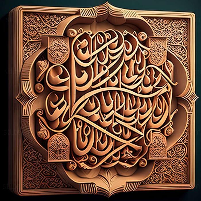 3D модель Коран (STL)